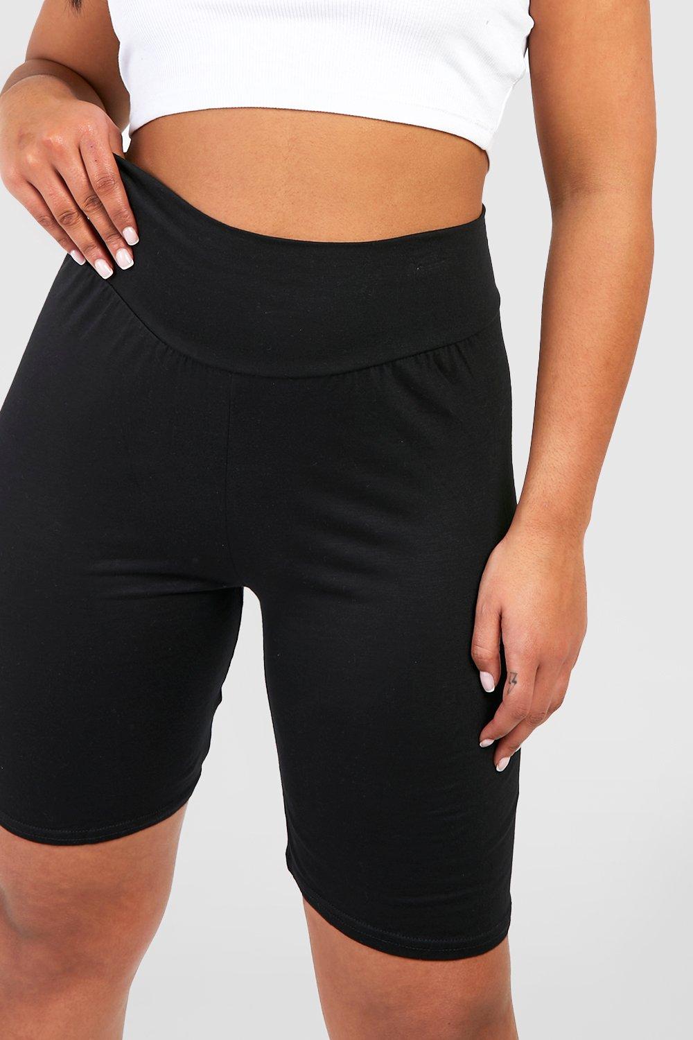 Grande taille Short cycliste taille haute boohoo