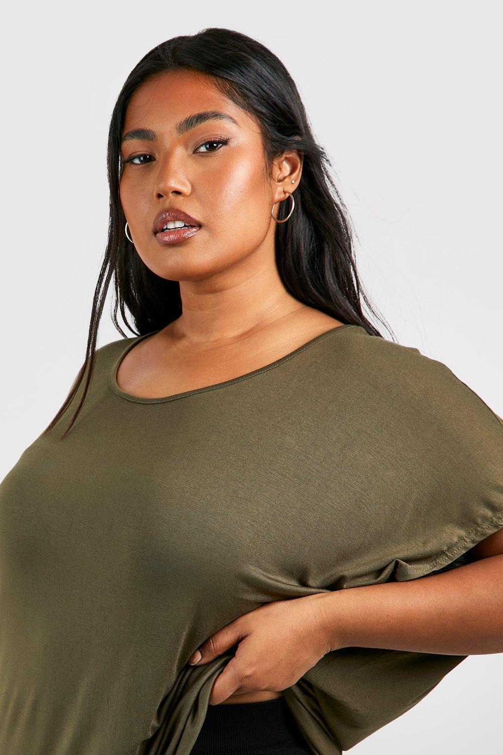 Boohoo plus size t shirts best sale