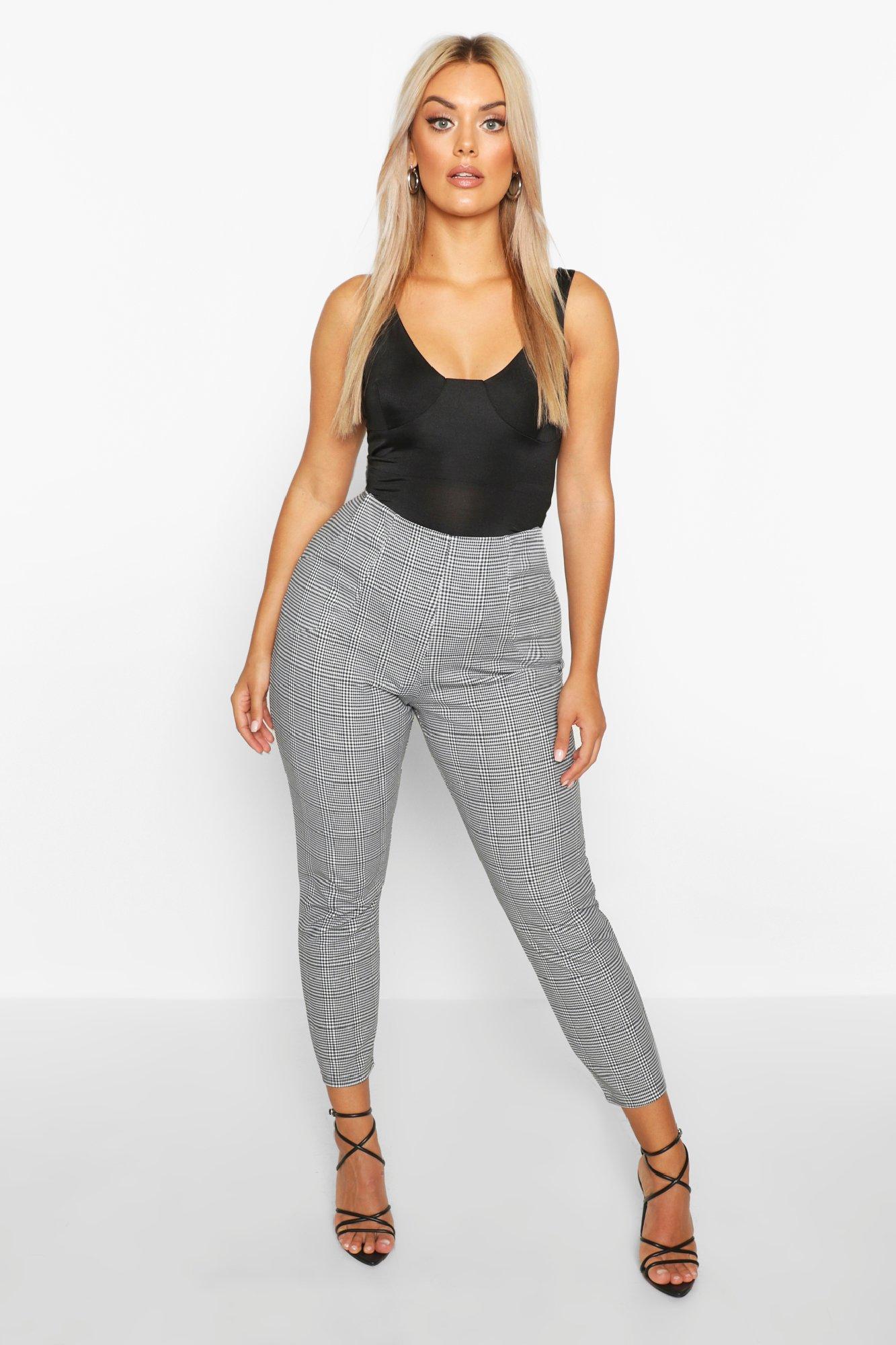 boohoo plus pants