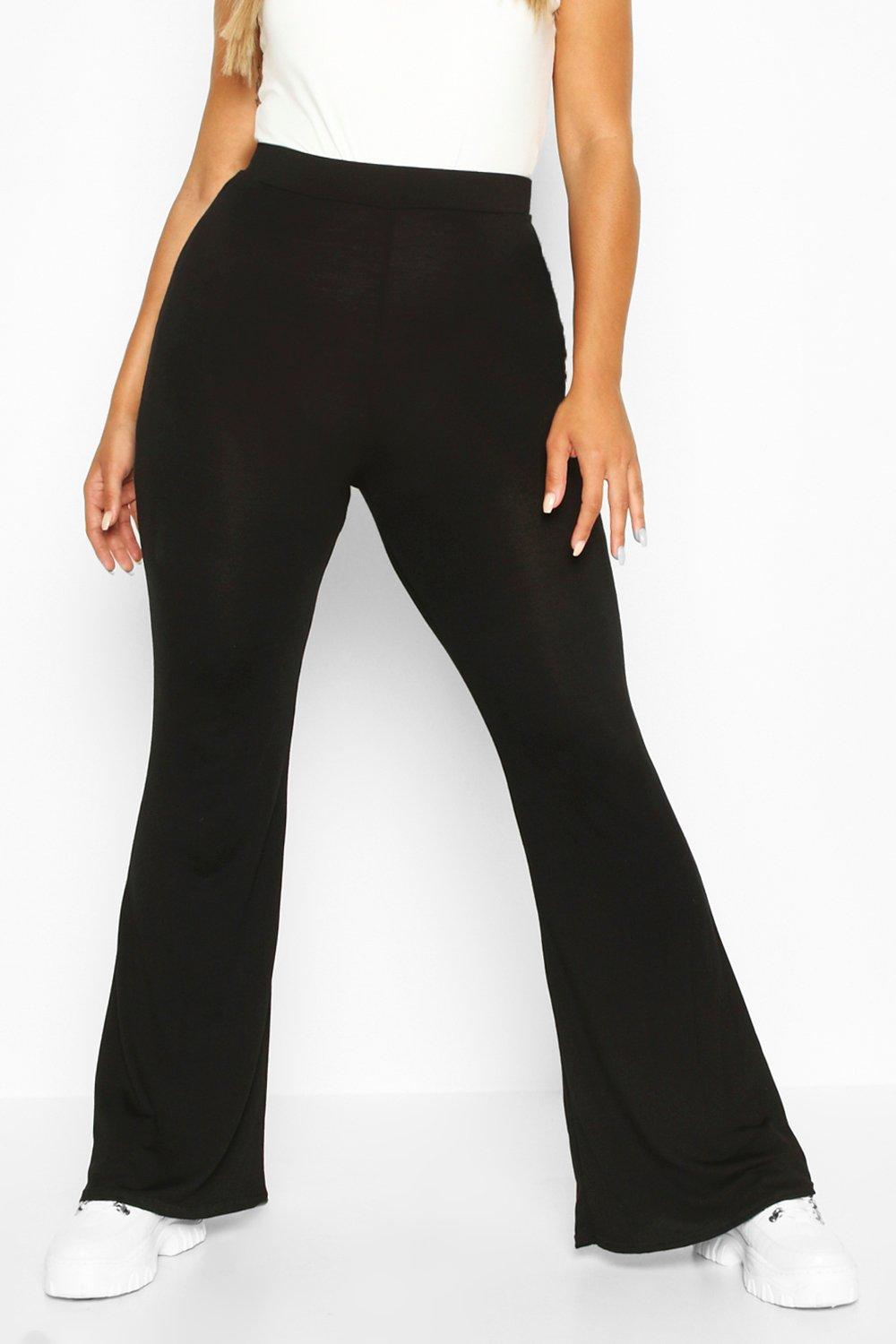 H&M Conscious Collection Jersey Pants black simple style Fashion Trousers Jersey Pants 
