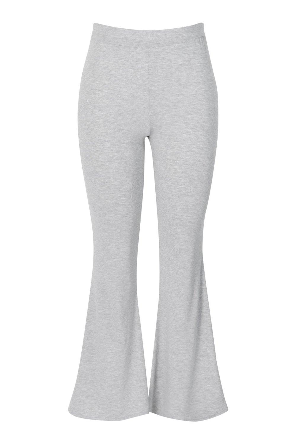 grey flare pants