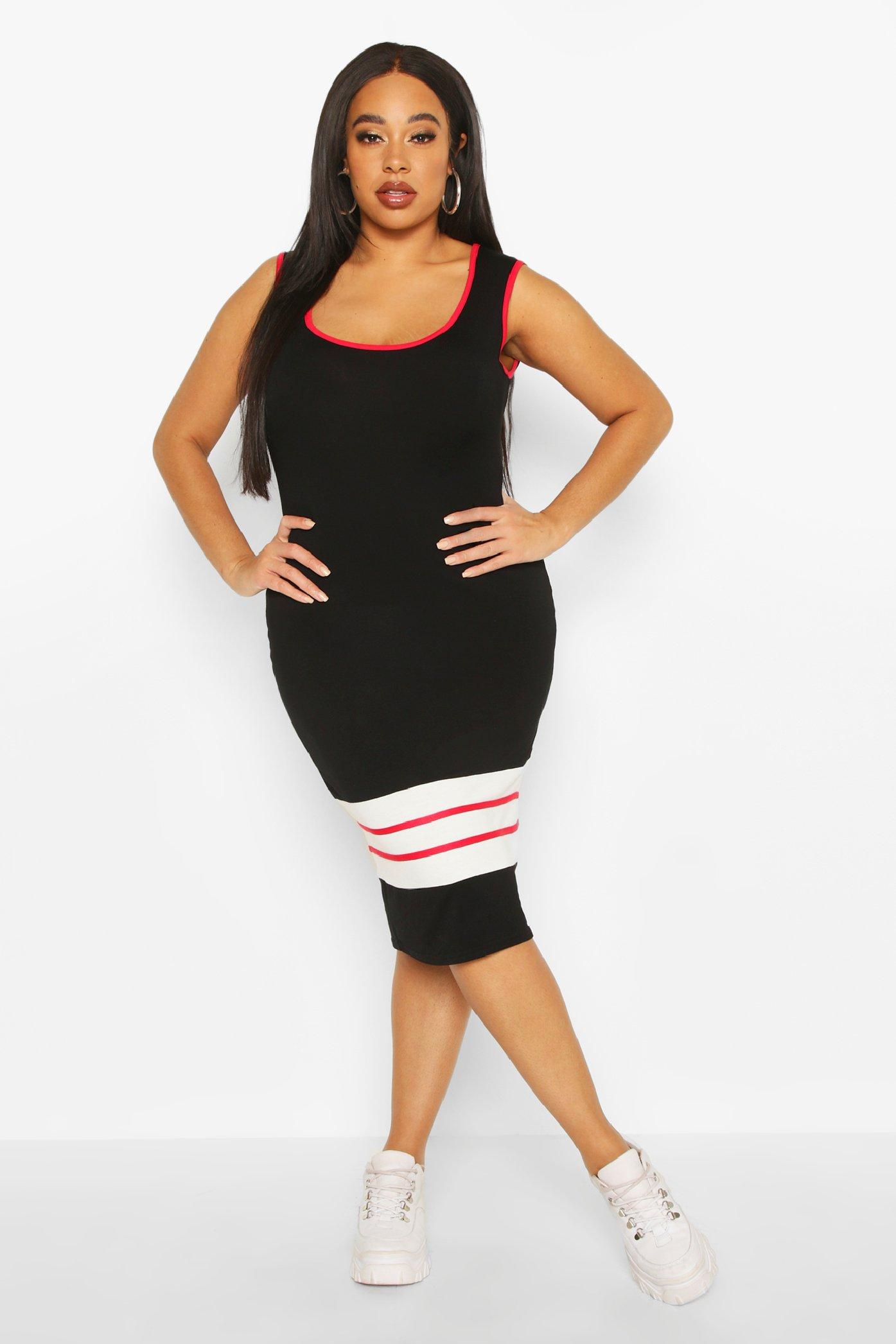 sport stripe dress