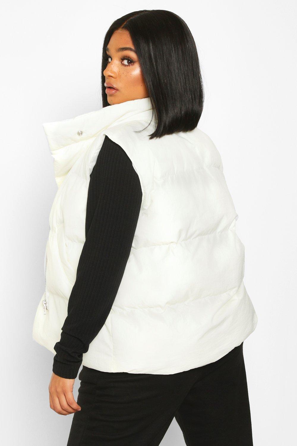 Sleeveless puffer on sale