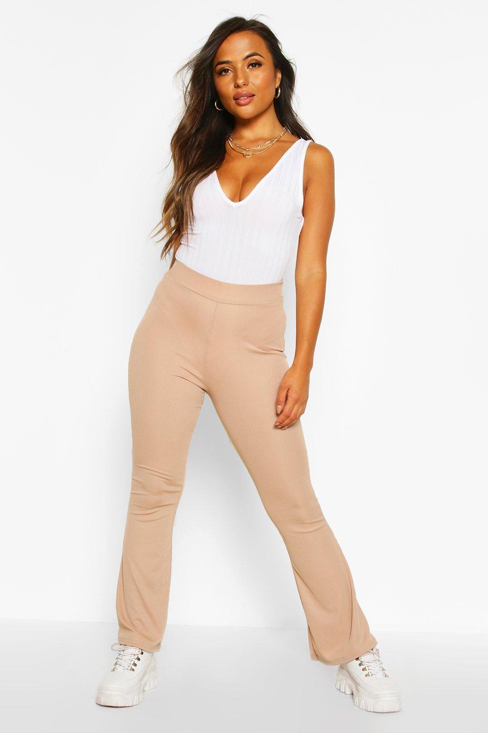 Petite skinny hot sale rib flares