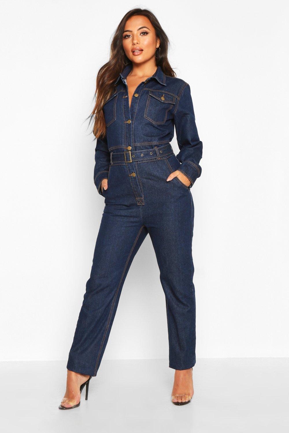 Denim store utility boilersuit