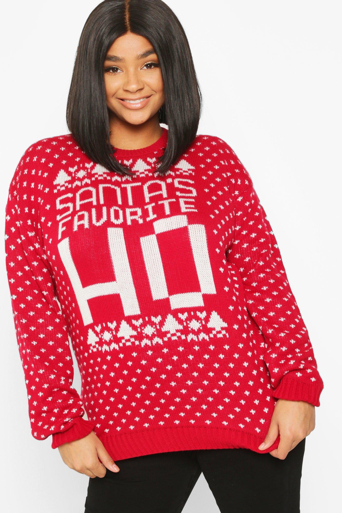 santa's favorite ho sweatshirt