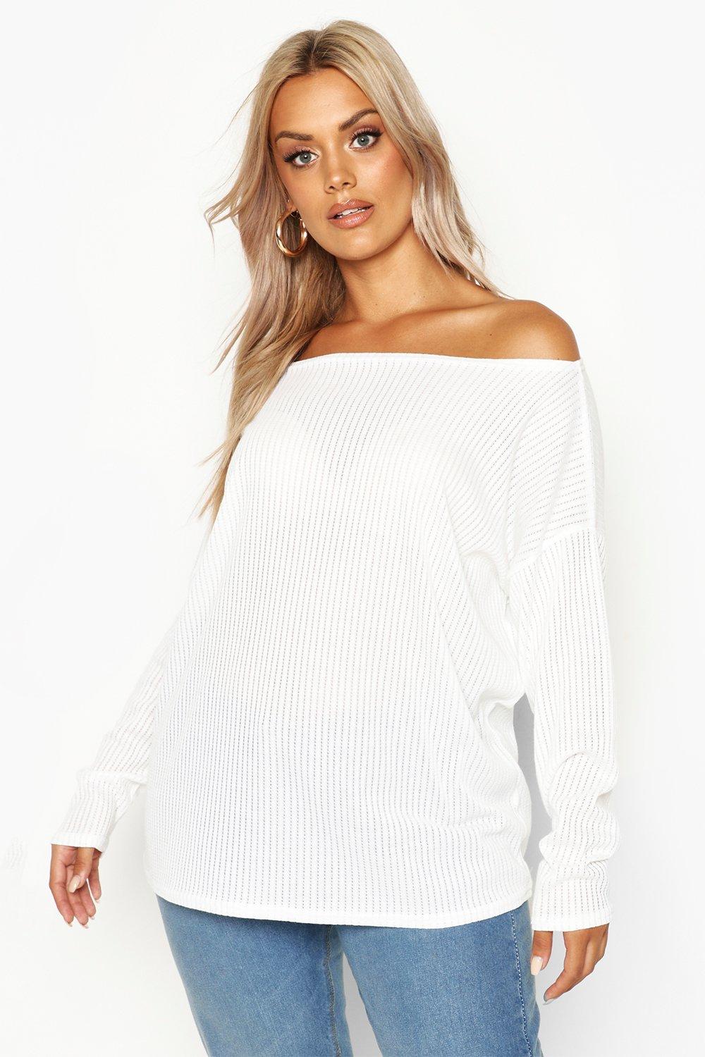 boohoo plus size tops sale