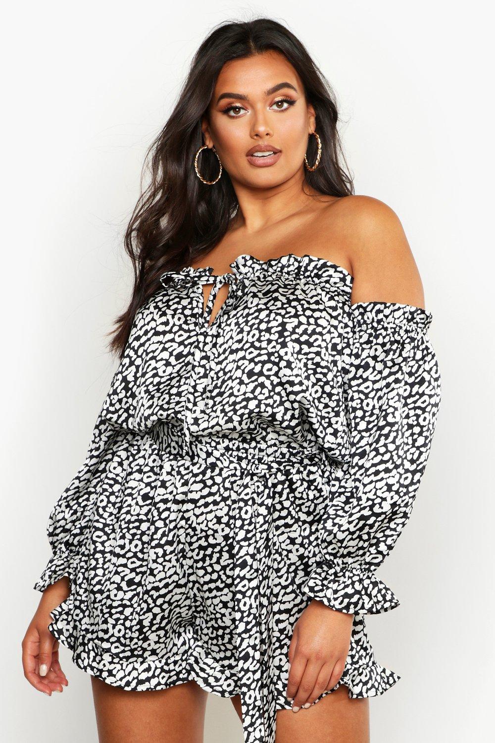 boohoo leopard print