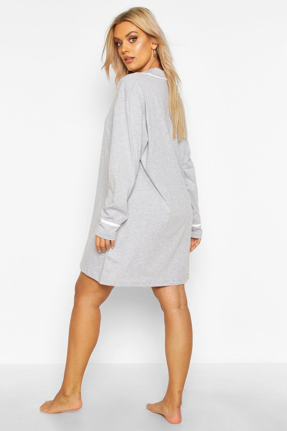 Pyjama hoodie dress hot sale