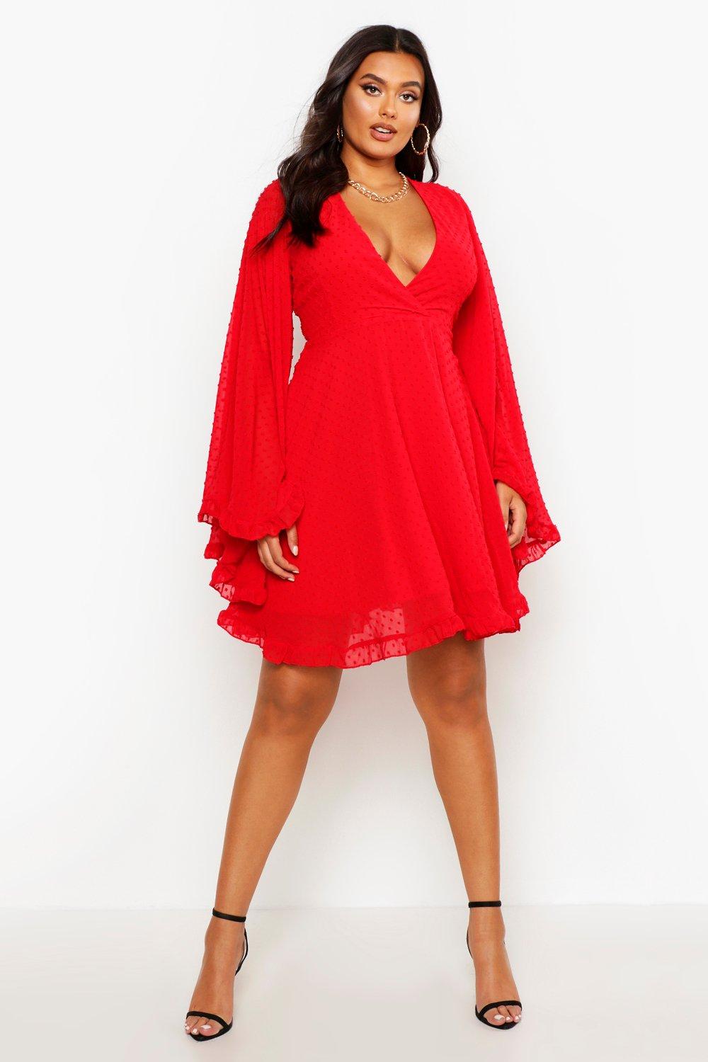 boohoo plus size summer dresses