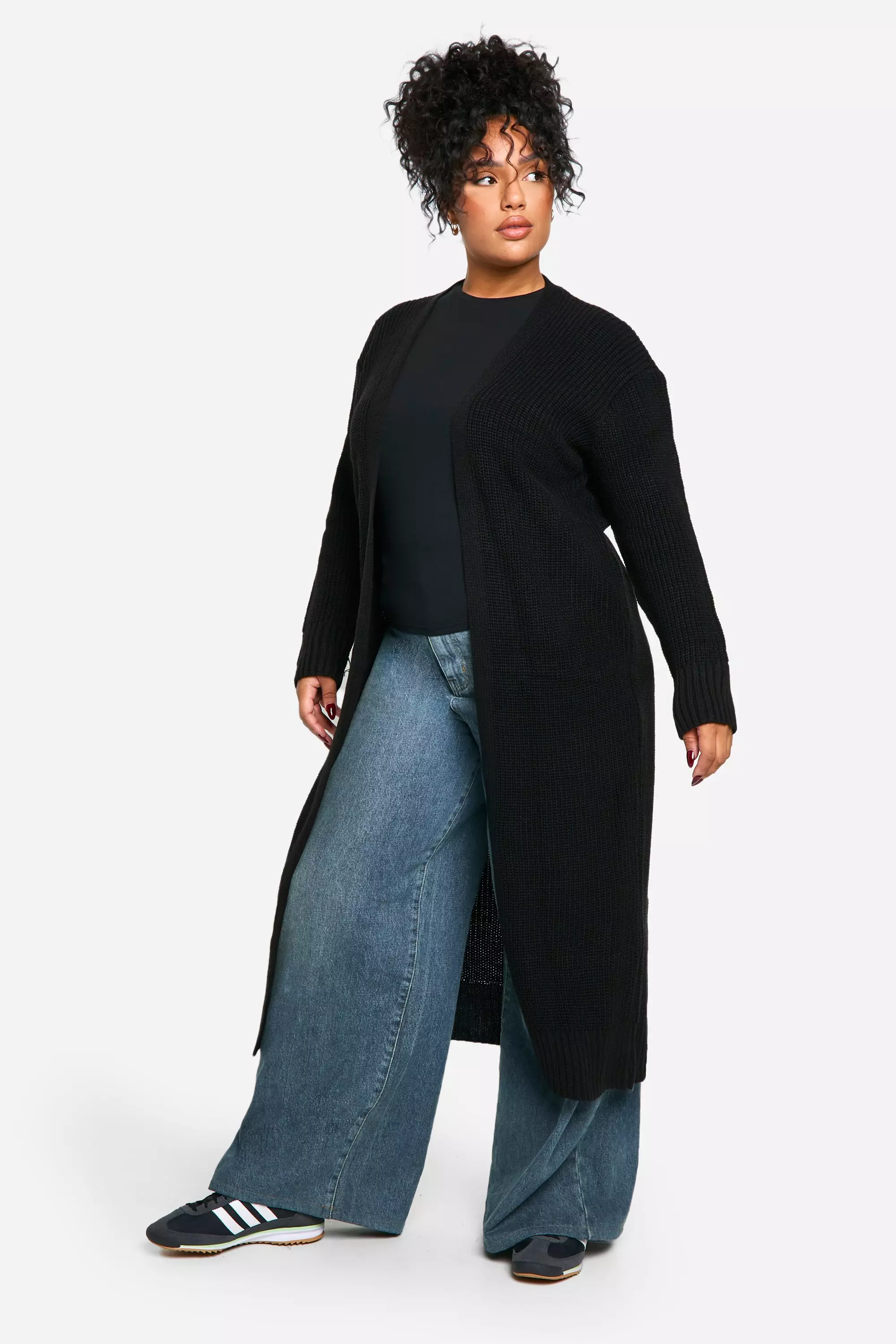 Boohoo maxi clearance cardigan