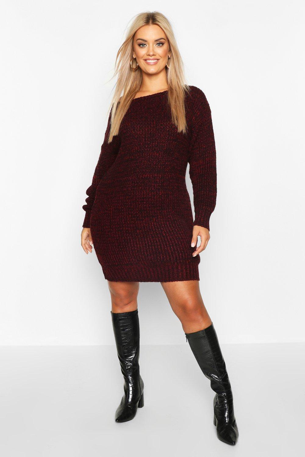 berry jumper dress