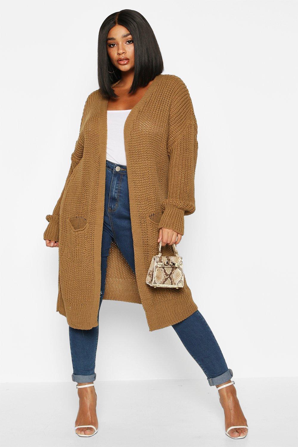 boohoo oversized boyfriend cardigan