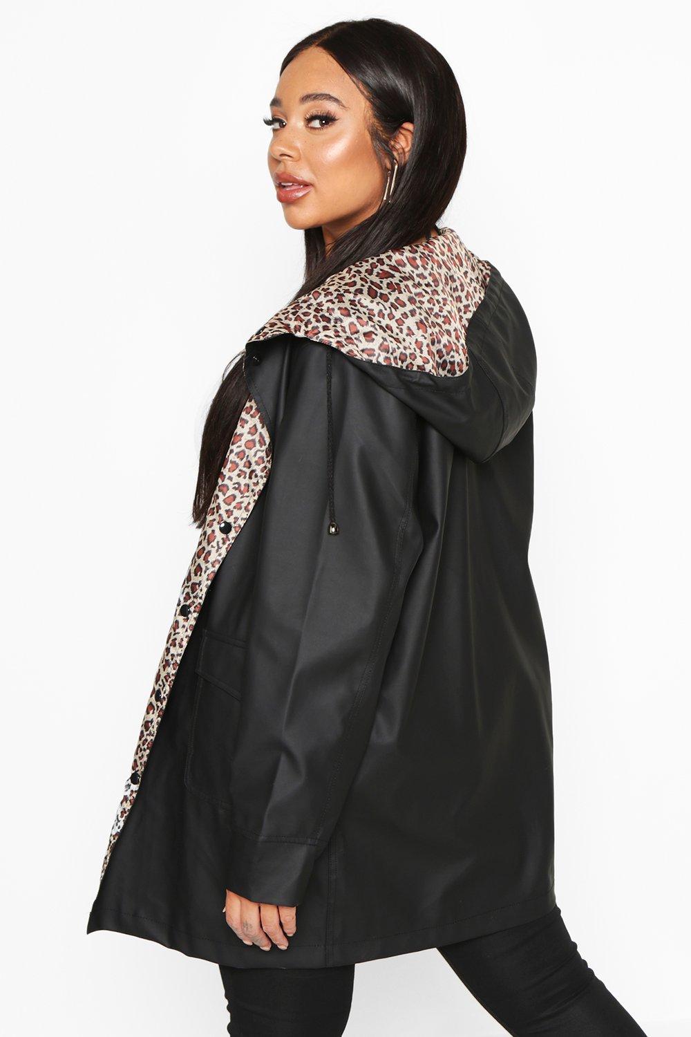 Leopard rain mac sale