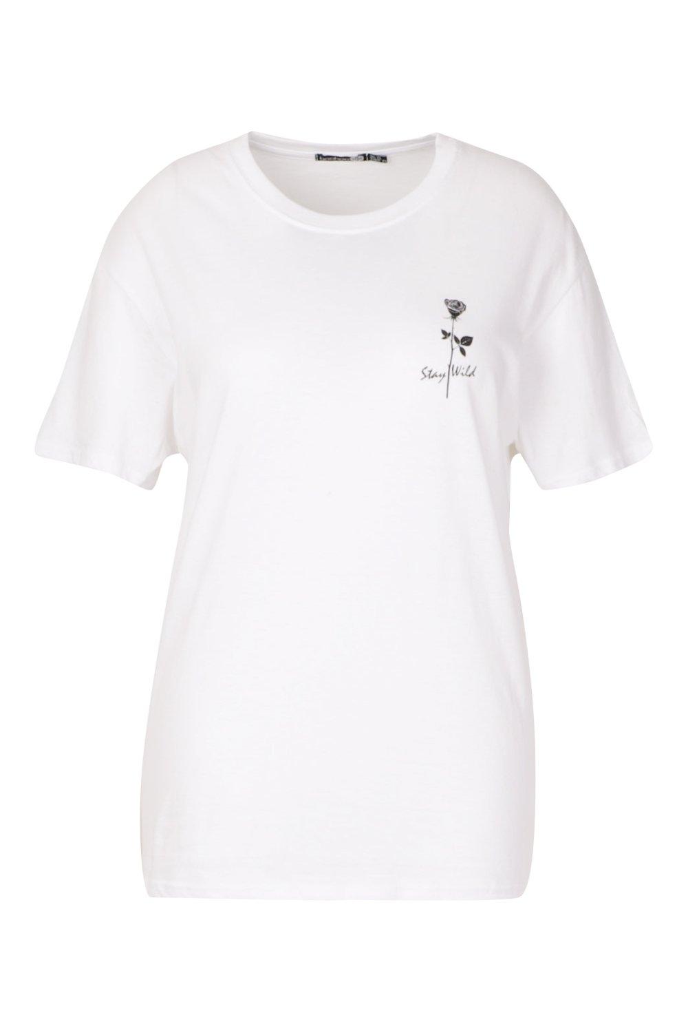 Rose t shirt dames new arrivals