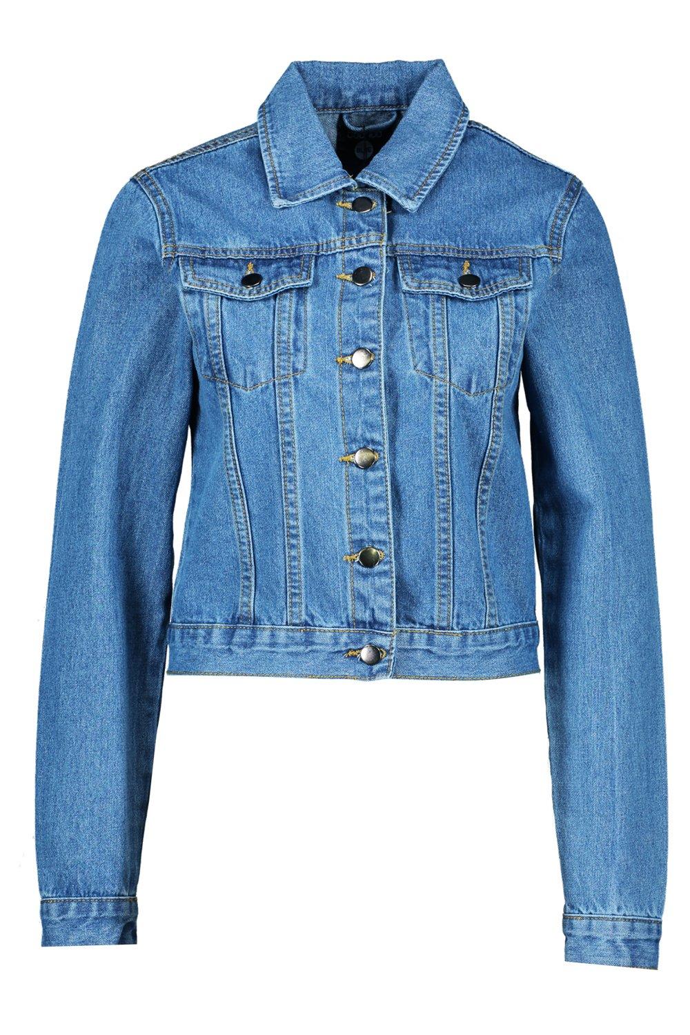 boohoo petite denim jacket