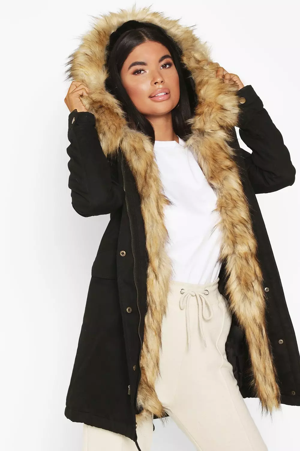 Petite parka outlet coat