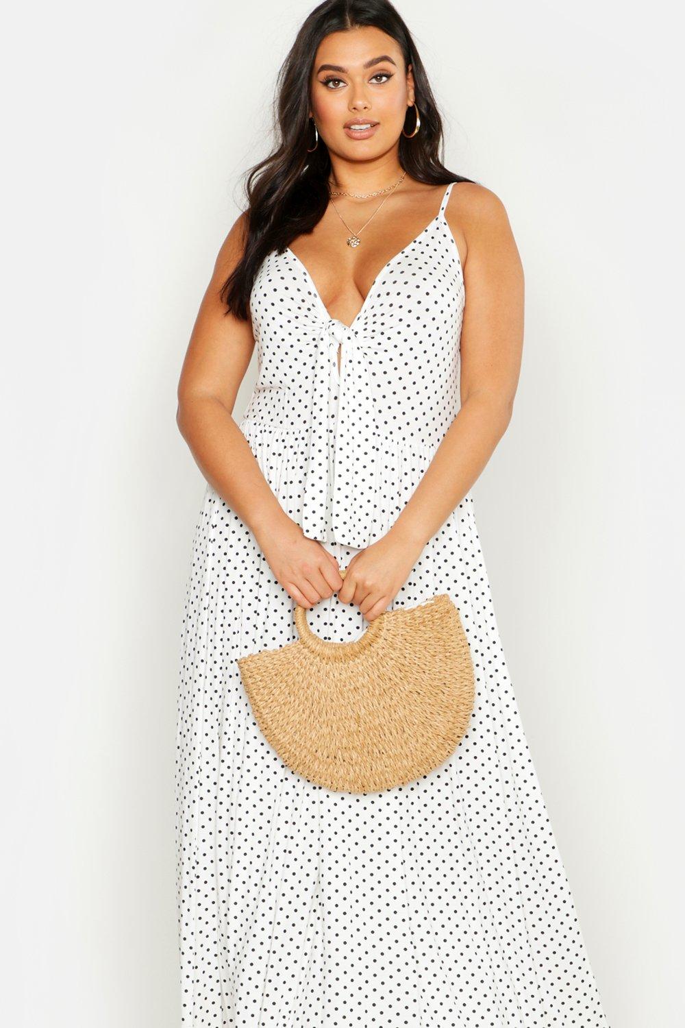 Boohoo on sale knot dress