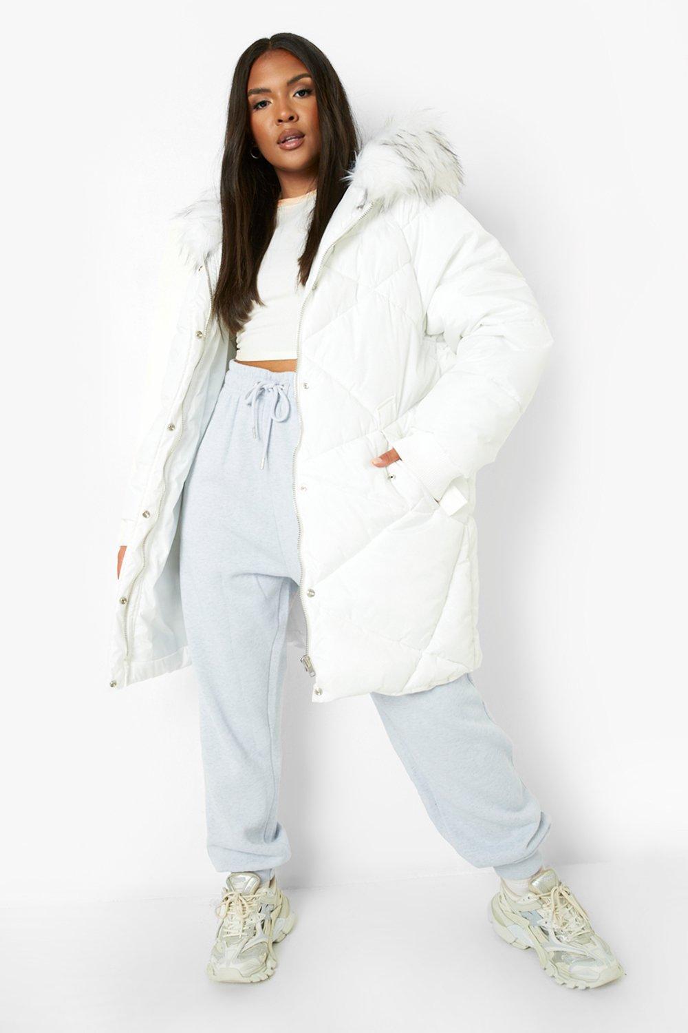 boohoo puffer coat