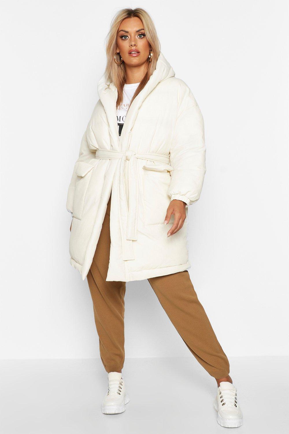 Shawl hotsell puffer coat