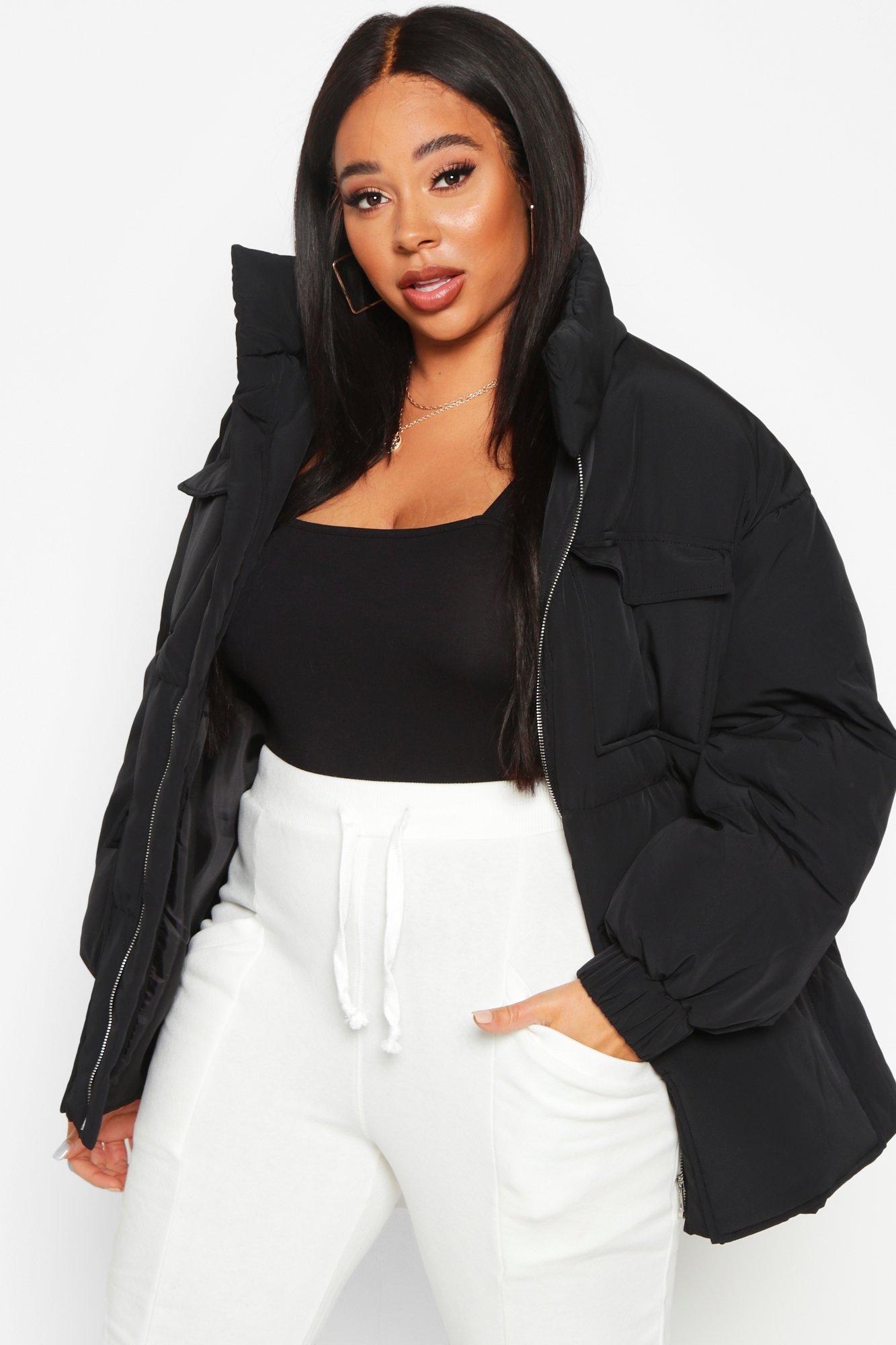 womens plus size utility jacket