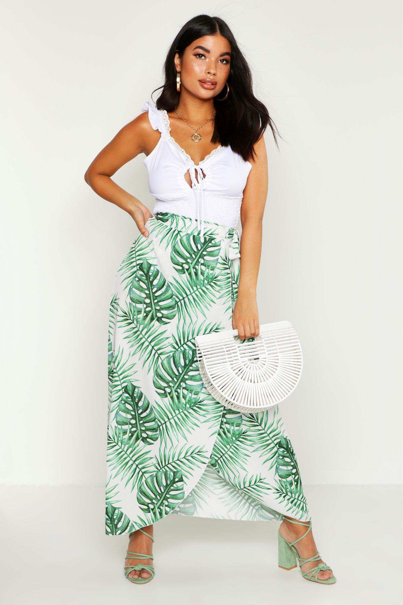 boohoo petite maxi skirt