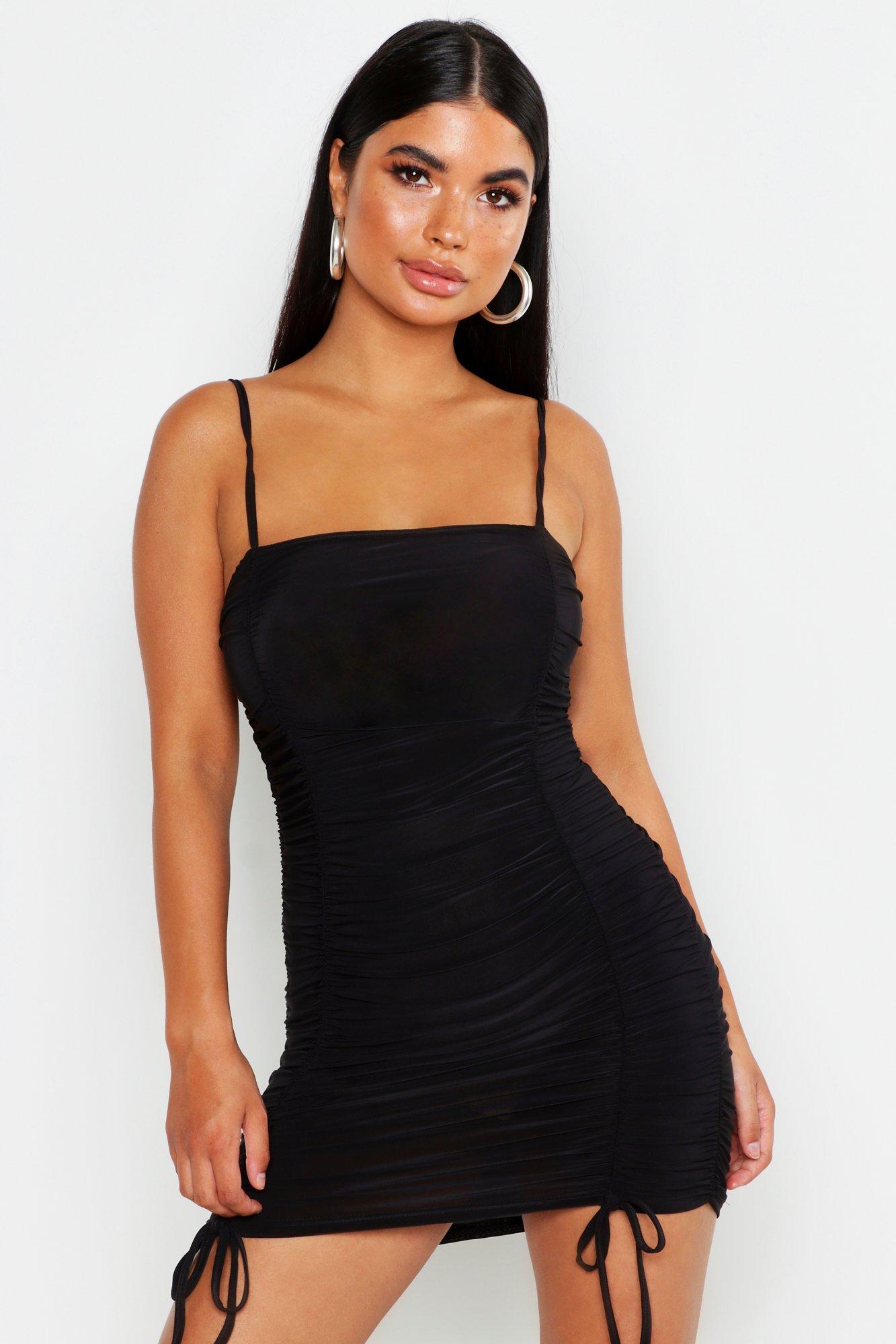 ruched dress petite