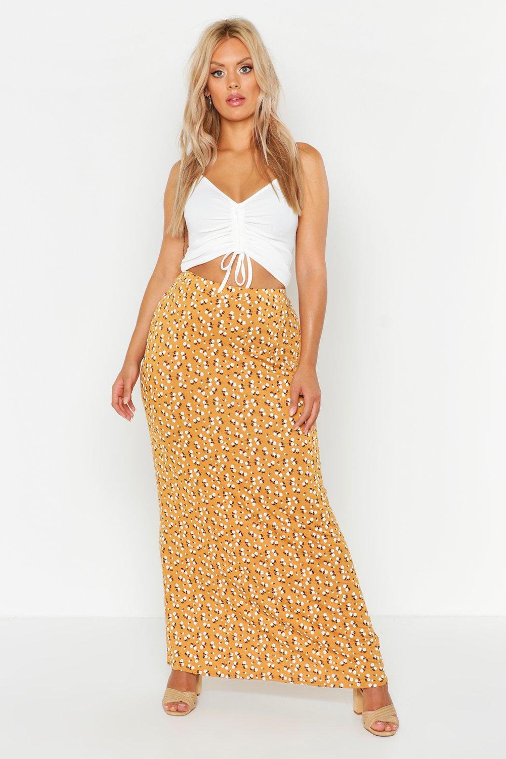 boohoo skirts maxi