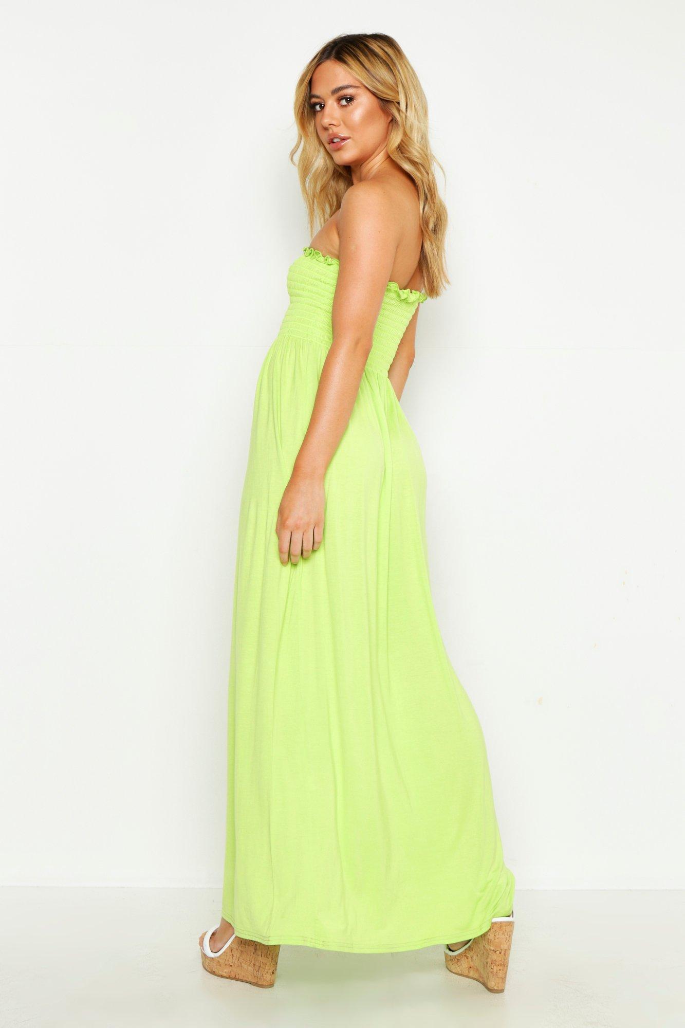 petite bandeau maxi dresses uk