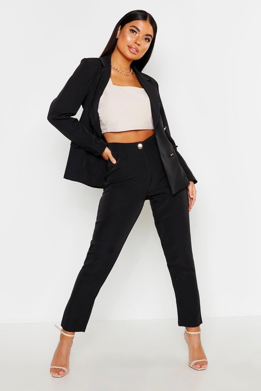 Petite Tailored Trousers | boohoo