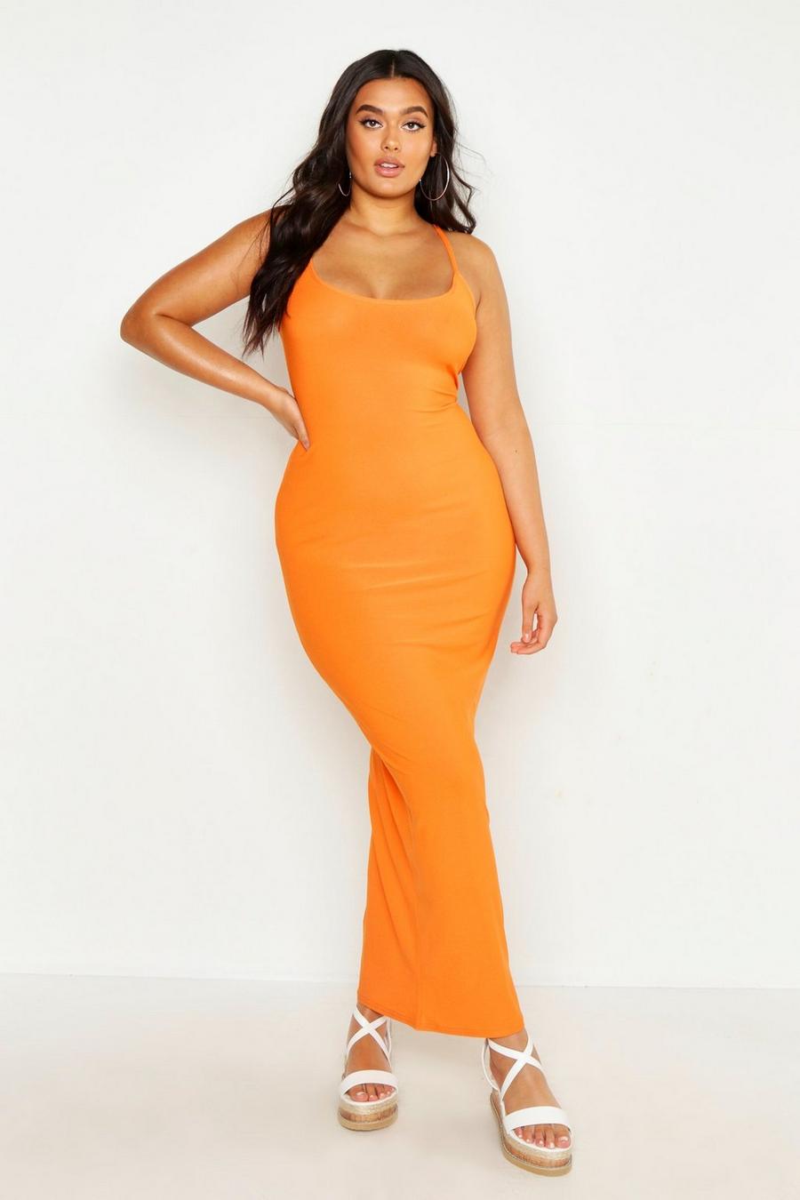 Plus Strappy Maxi Dress image number 1