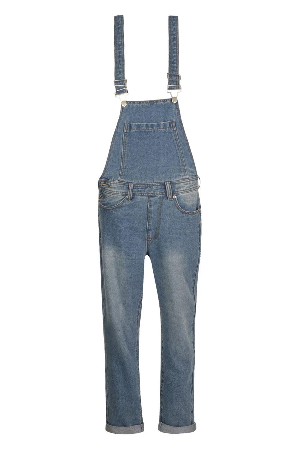 boohoo petite dungarees