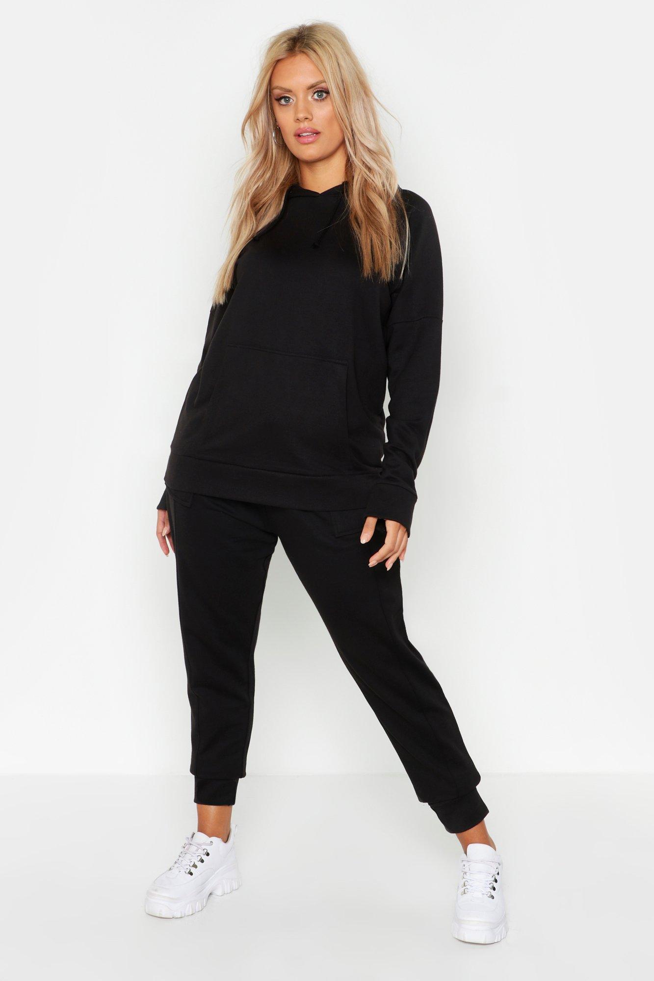 boohoo plus tracksuits