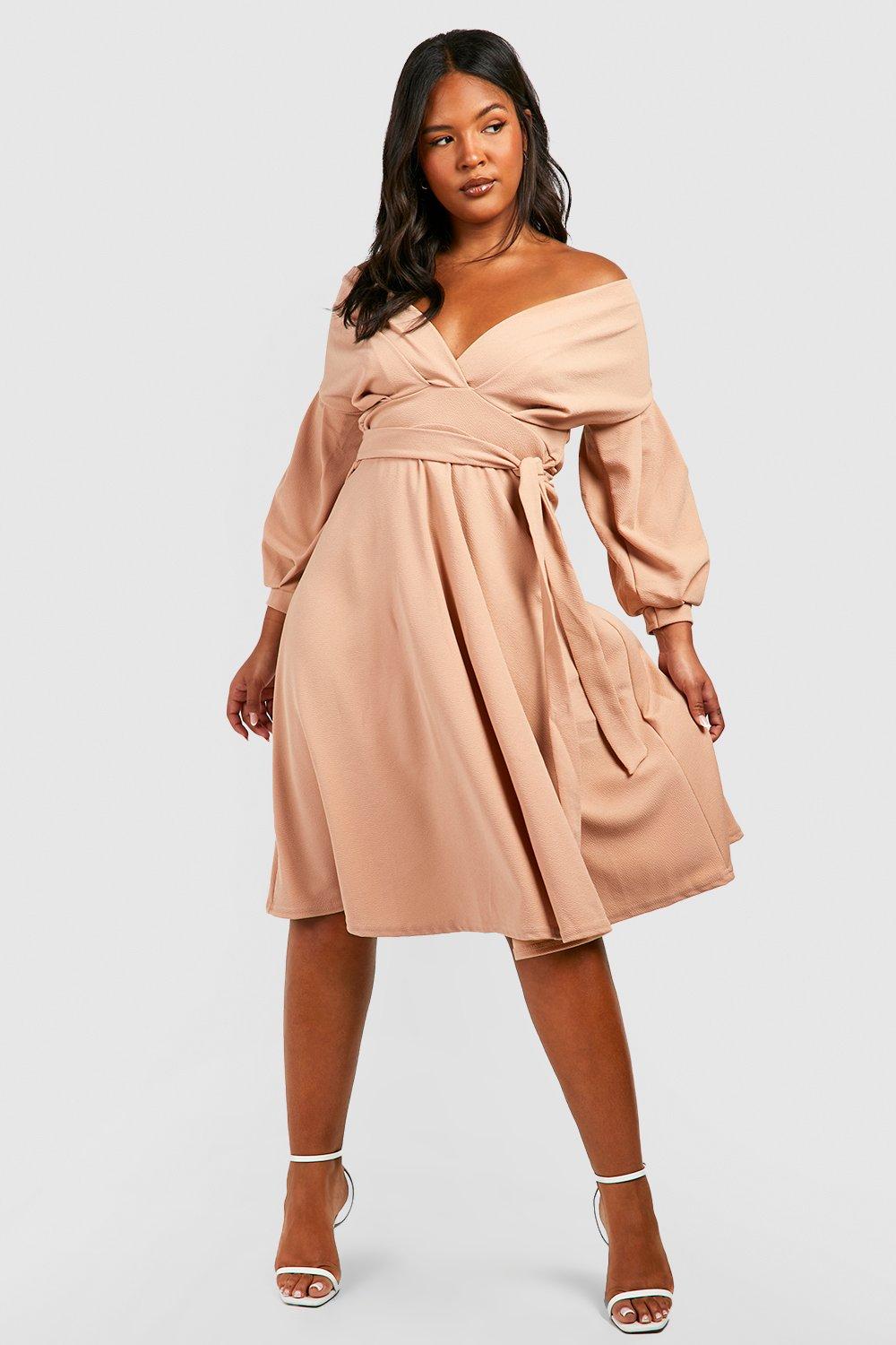 Off store shoulder wrap