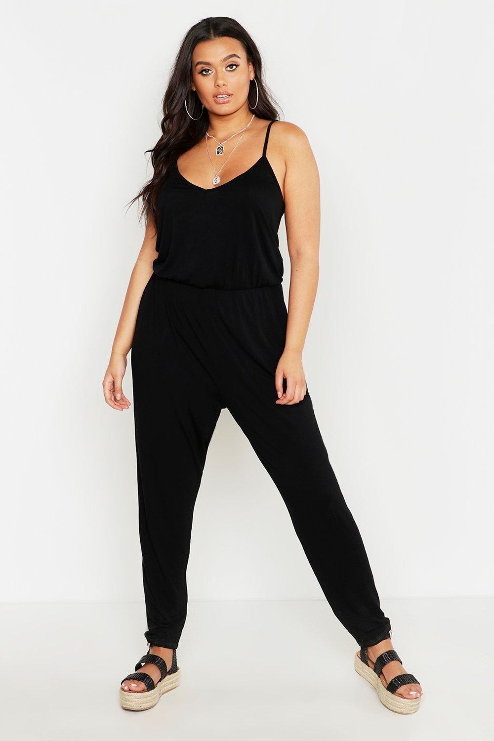 boohoo cami jumpsuit