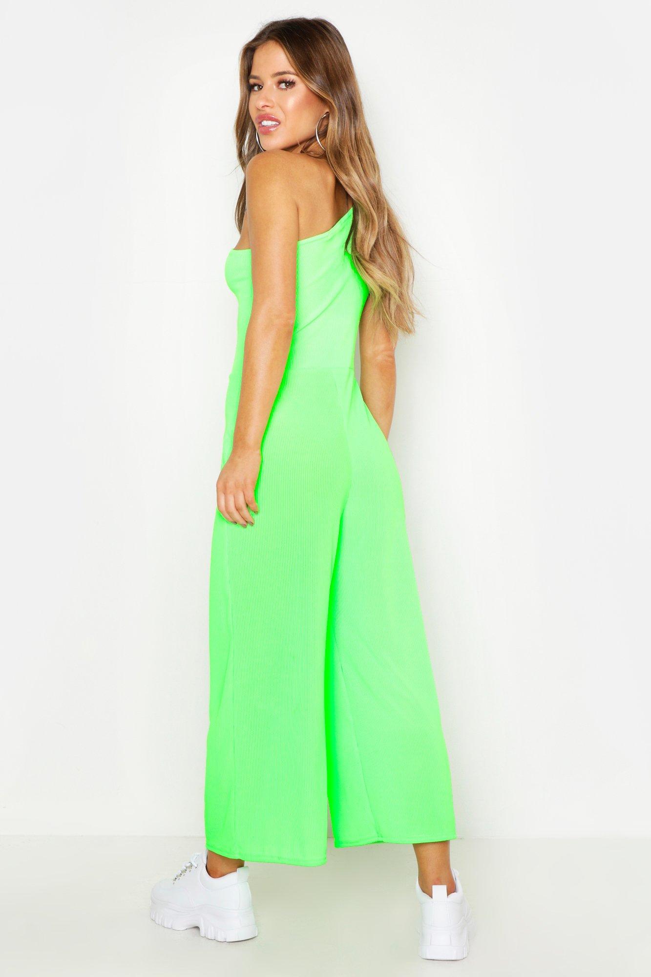 One shoulder hot sale culotte jumpsuit