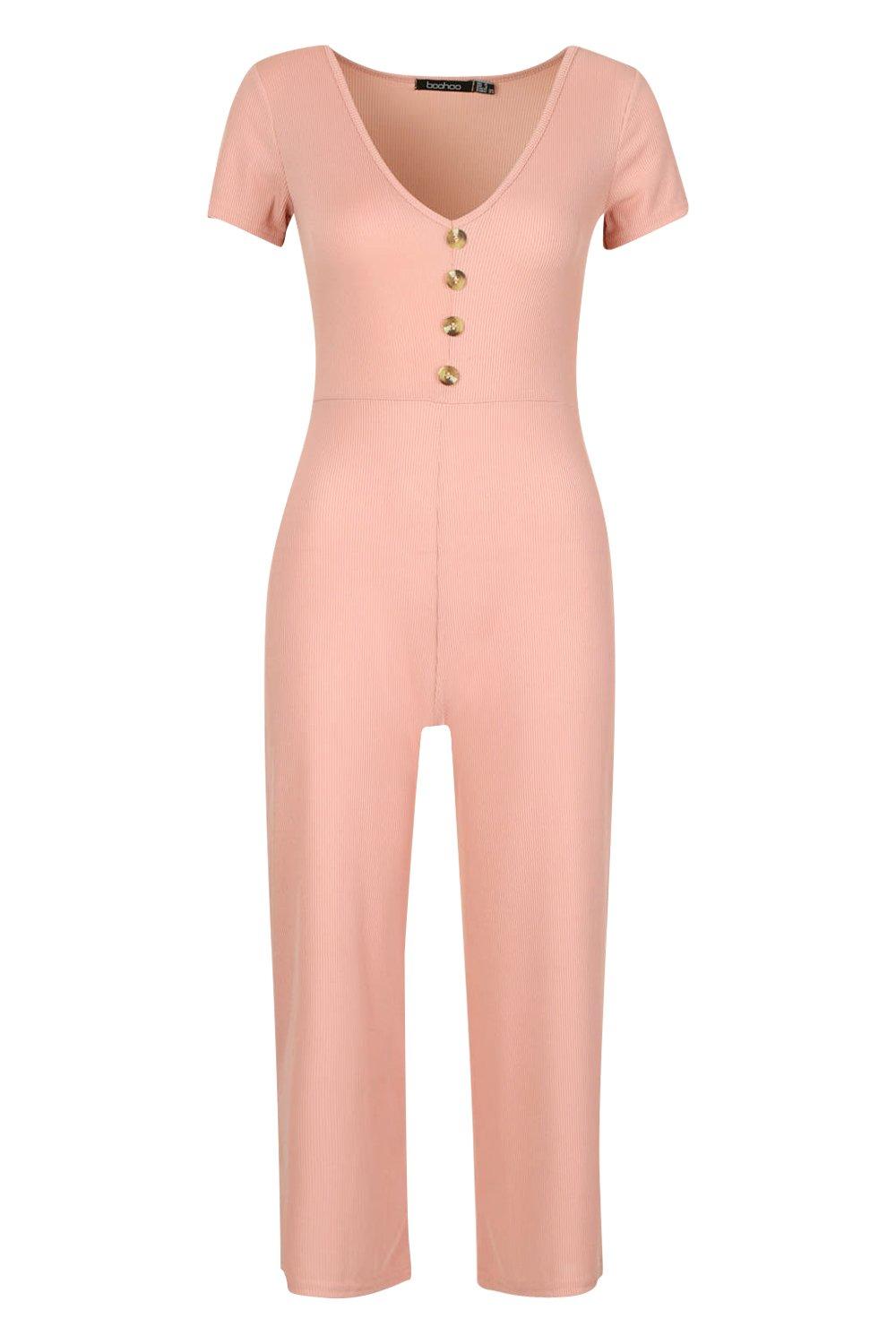 Apricot cheap culotte jumpsuit