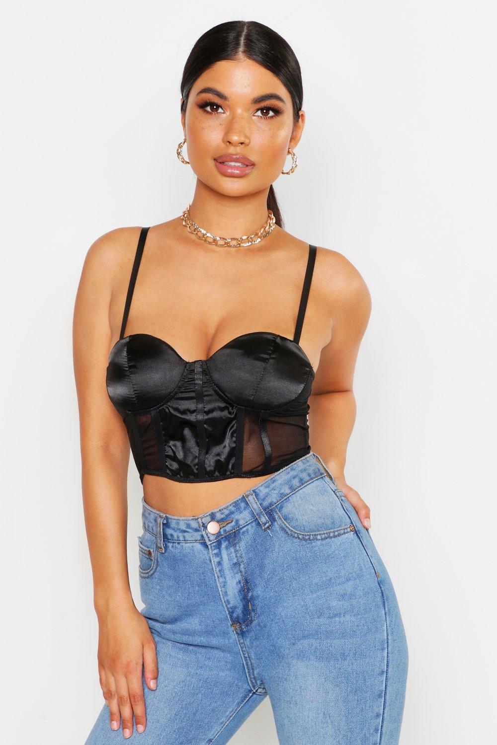 boohoo bustier