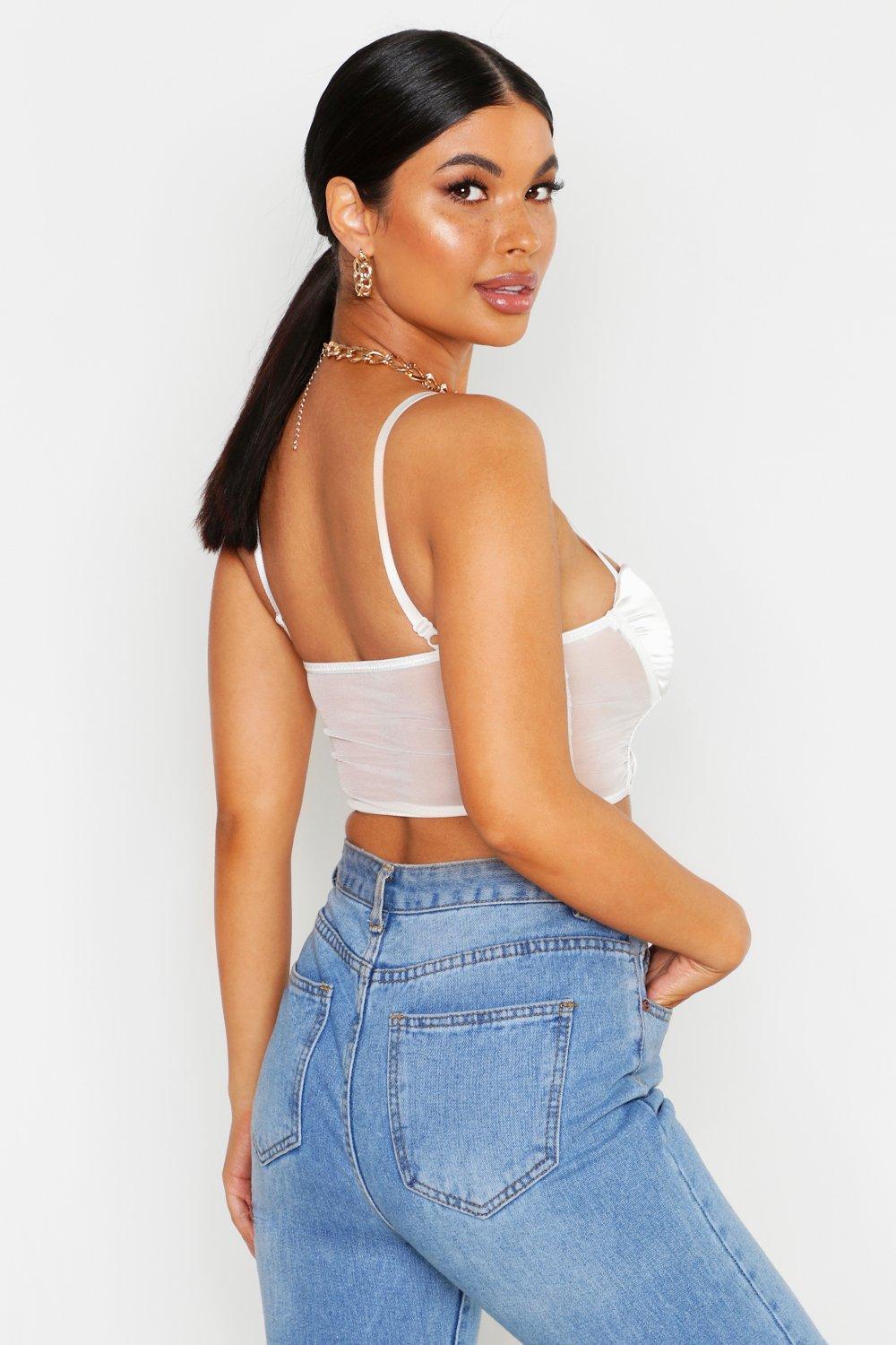 boohoo bustier