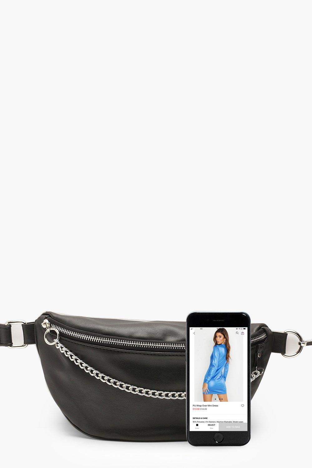 Chain strap cheap bum bag