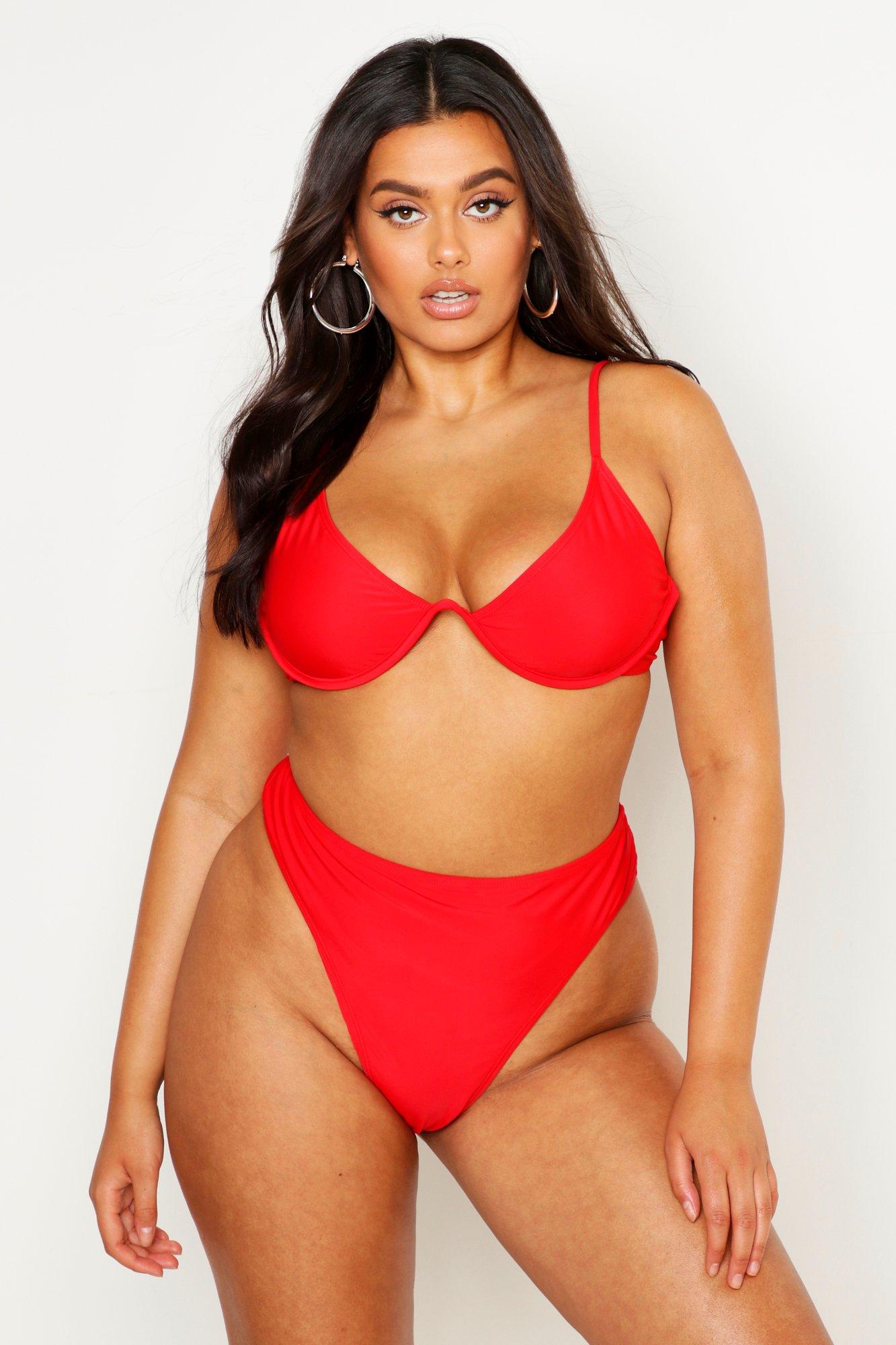 boohoo plus size underwear