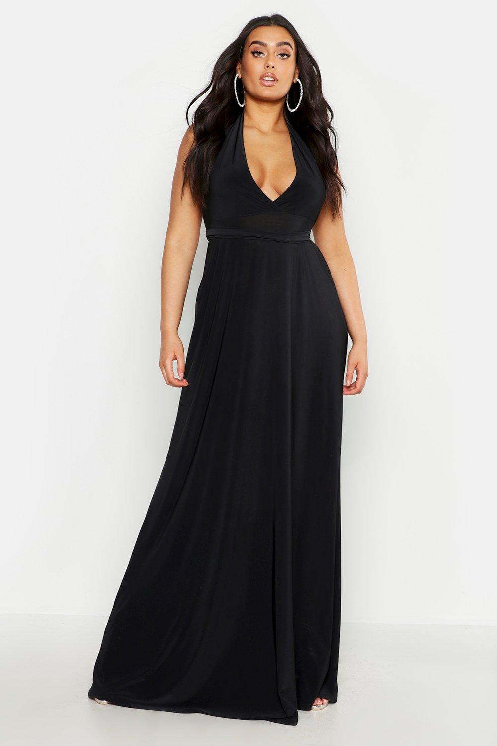 Black multiway maxi outlet dress