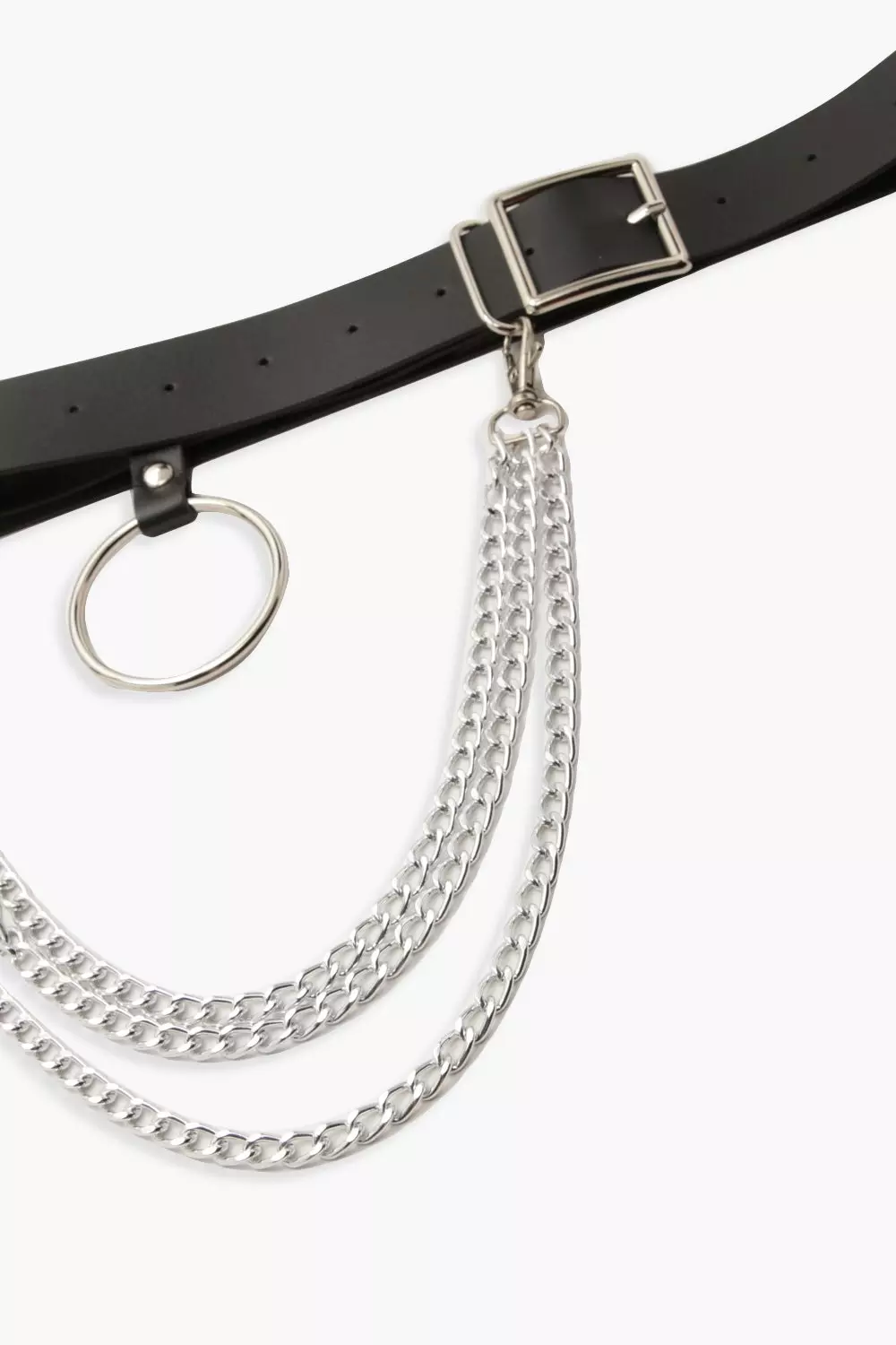 Plus Waist O Ring Chain Belt Boohoo Danmark