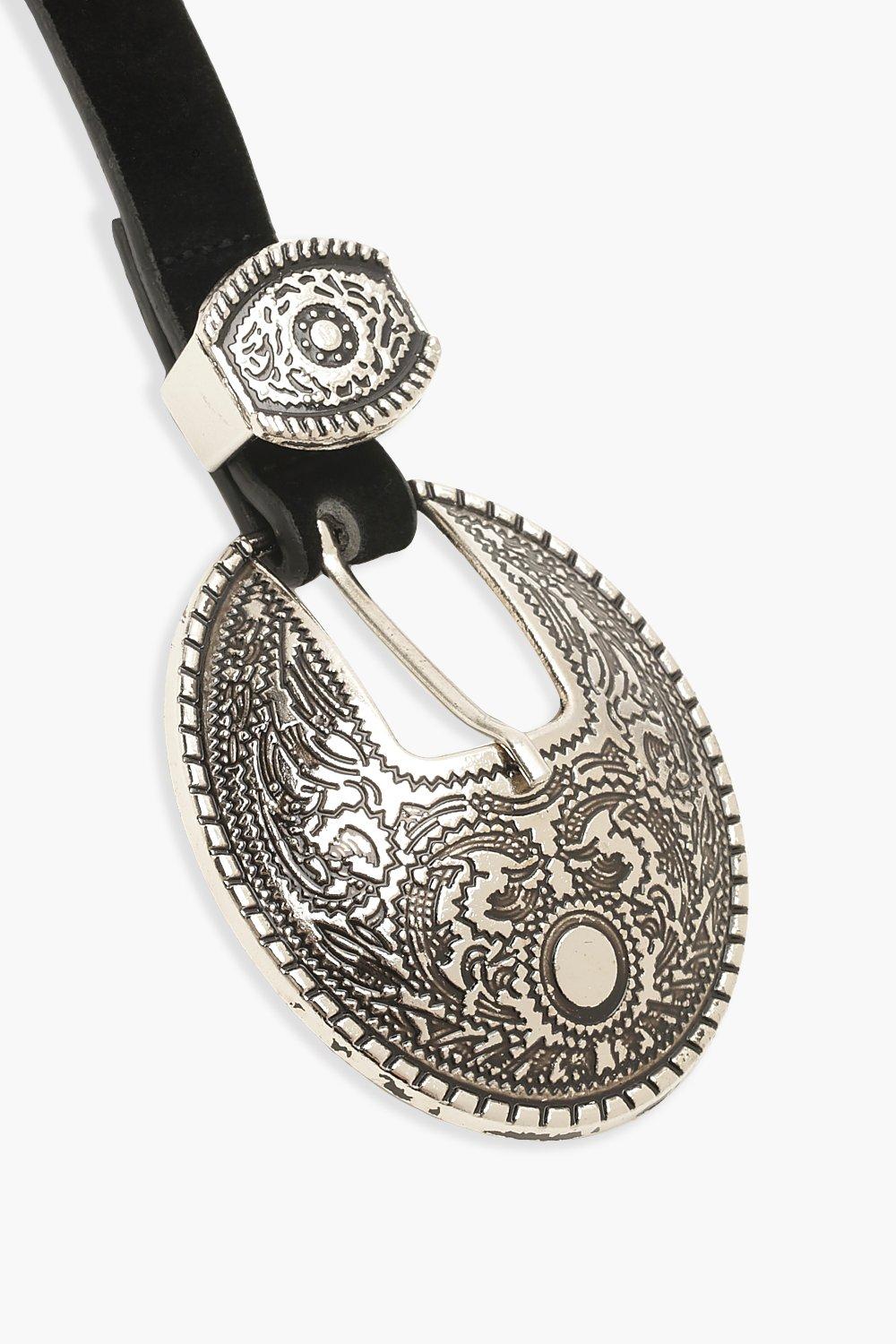 Plus Oval Western Sudette Waist Belt