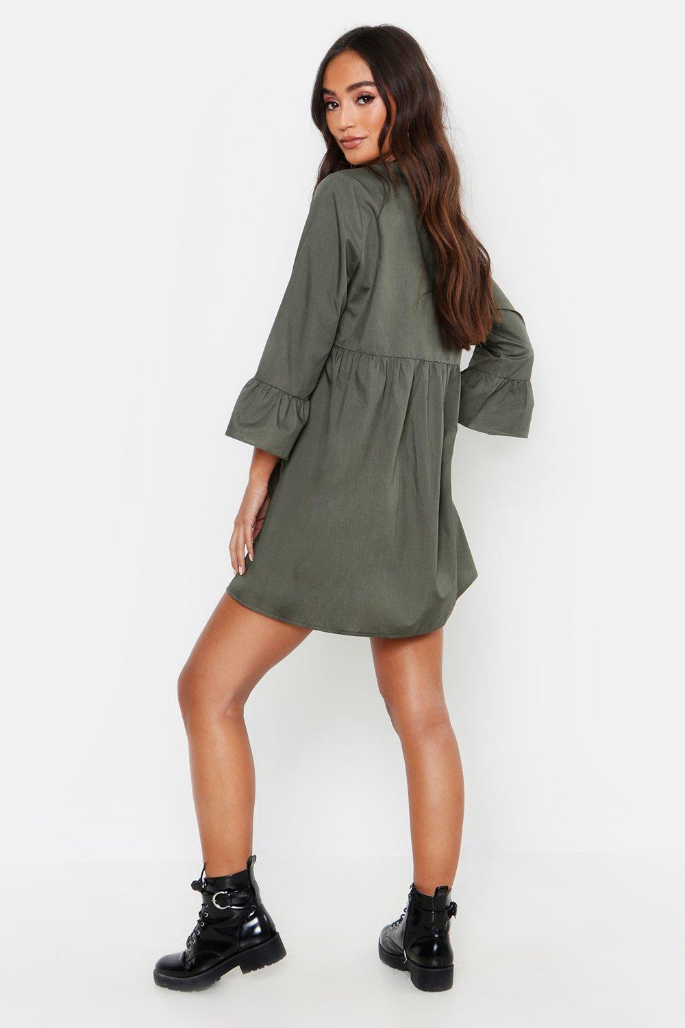 boohoo smock