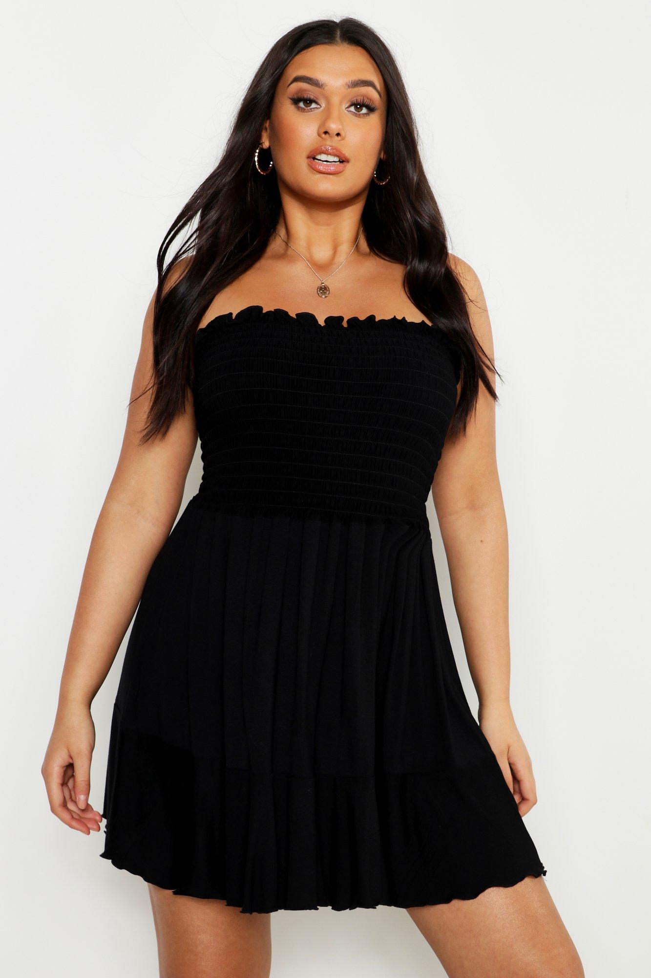 Bandeau beach dress store plus size