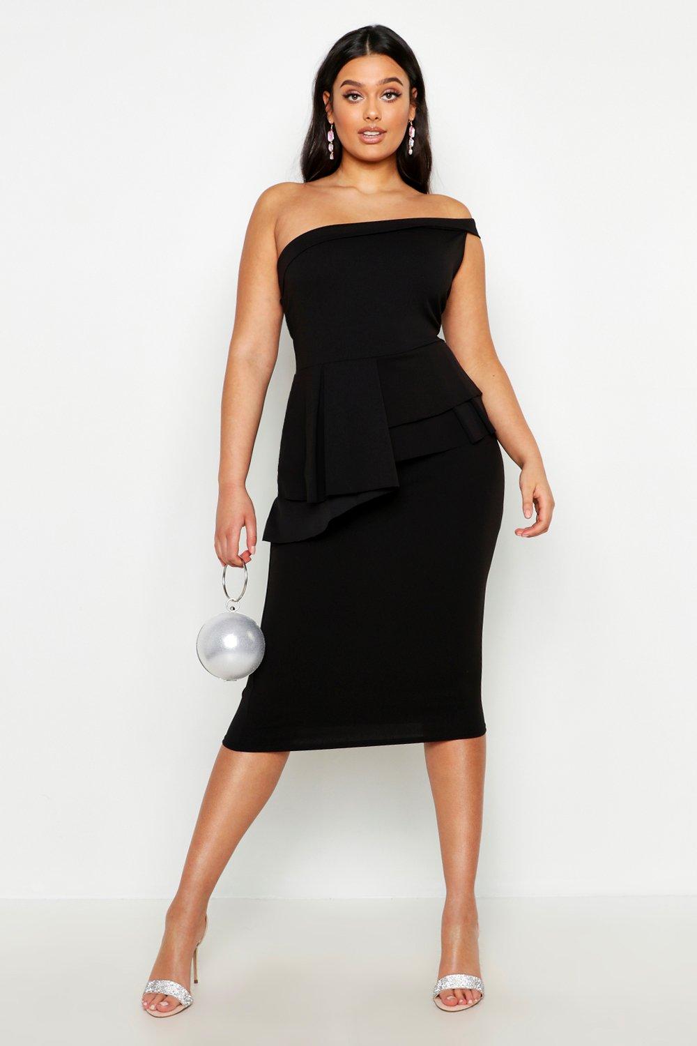 boohoo pencil dress