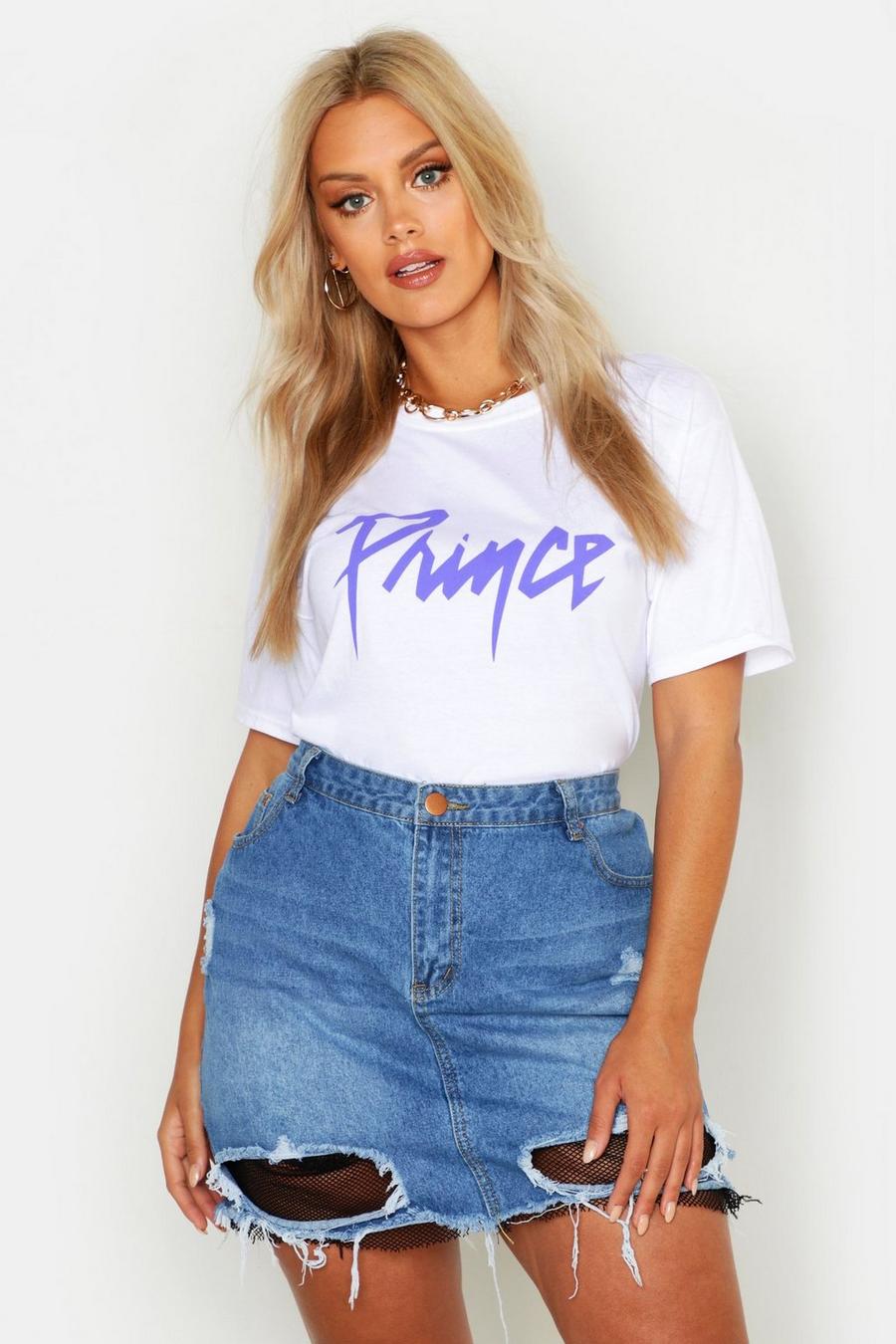Plus – T-Shirt mit Prince-Slogan image number 1
