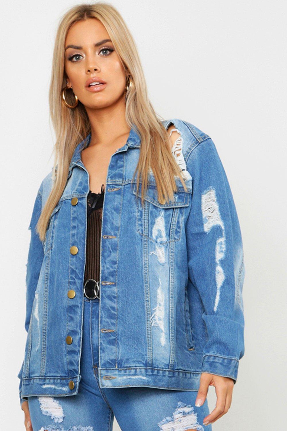 boohoo plus jackets