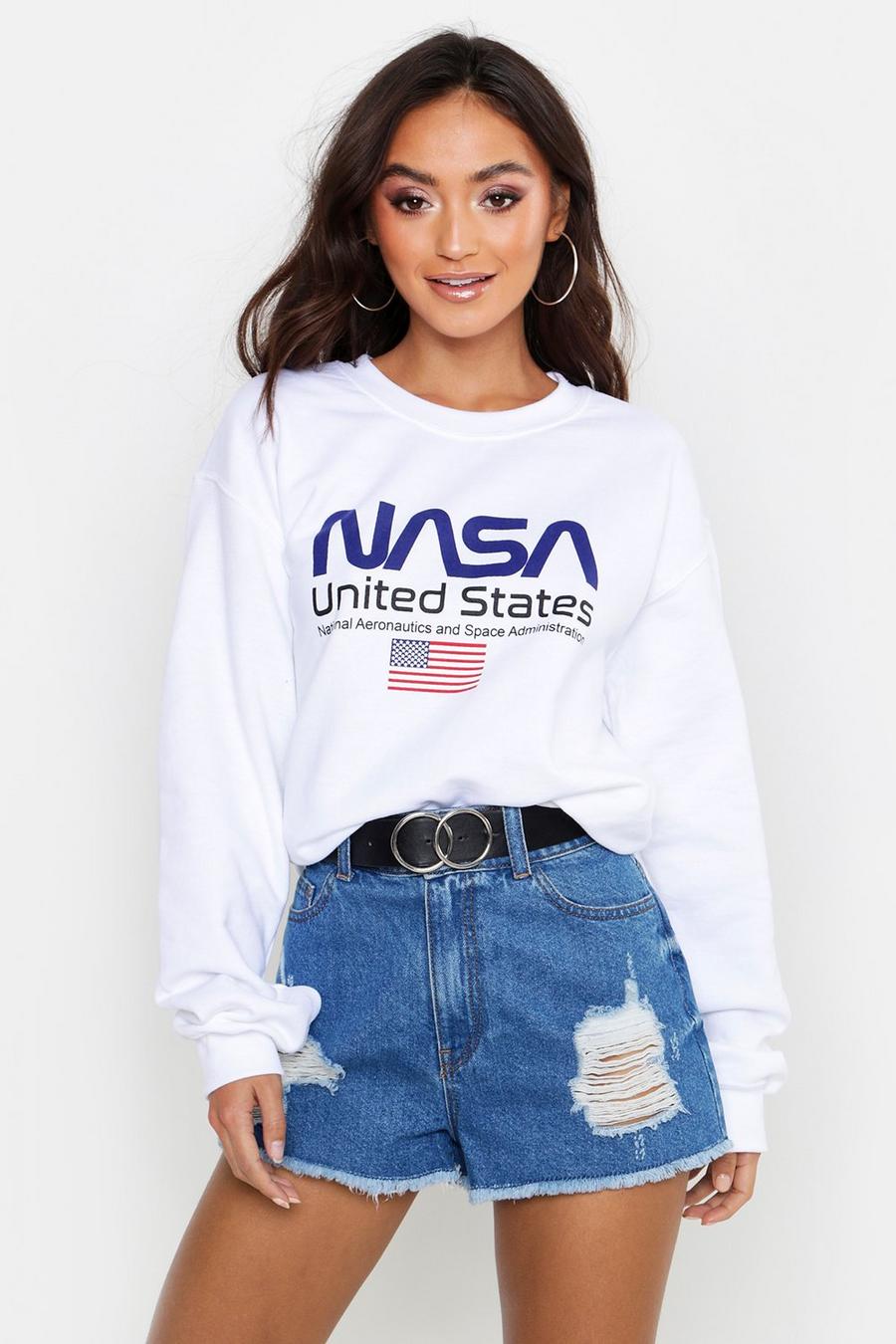 Top sudadera NASA jersey Petite image number 1